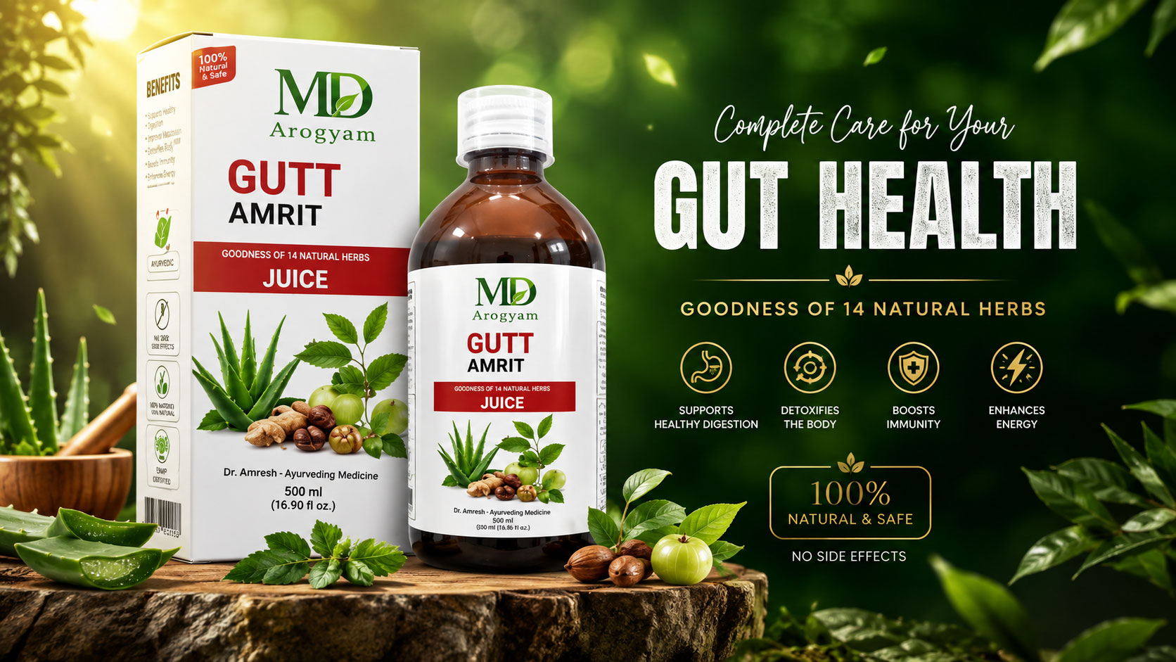 Live natural and live better with Ayurvedic personal care